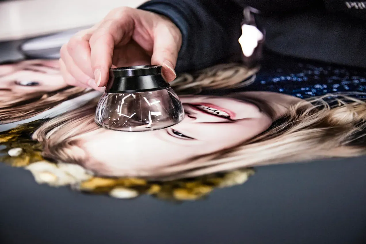 Printing portraiture